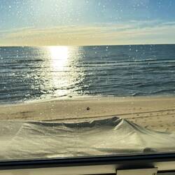 Blick aus dem Fenster