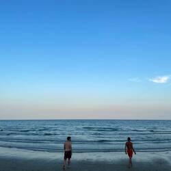 Vom Meer verabschieden