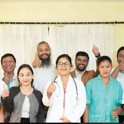 Das Team, das mich so authentisch verwöhnt hat