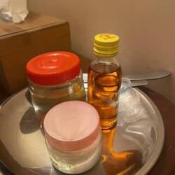 Neue Routine für mich - Ölziehen und Augen-Reinigung