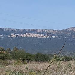Der malerische Ort Baunei