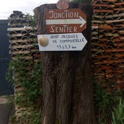 C'est une blague pour me faire changer d'avis!!! Ce serait moins long d'aller à Compostelle !!