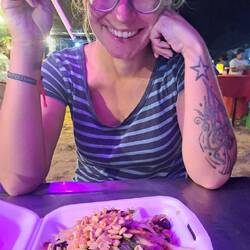 Und auch leckeren Papayasalat haben wir wieder gefunden 🤩