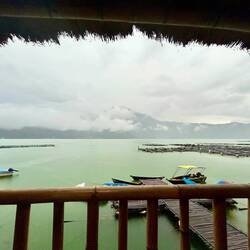 hier haben wir gegrillten Fisch zu Abend gegessen