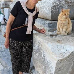The famous "Orange cat of Ephesus"...