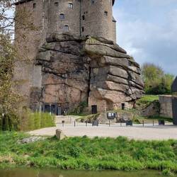 Unser Startpunkt, die Burg Falkenberg!