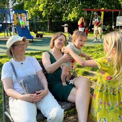 Quick stop at a cool park we saw on the side of the road