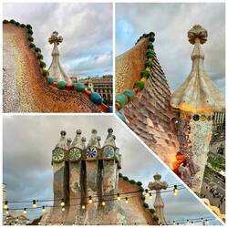 Dach Casa Batlló-Der Rücken des Drachen