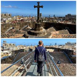 Auf dem Dach der Kathedrale