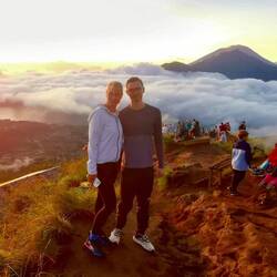 fertig zum Abstieg 🥾