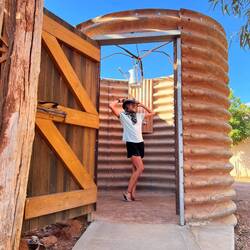 Eine der vielen individuell gestalteten Duschen 🚿