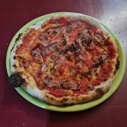 Pizza Pancetta E Salvia faite maison 🍕