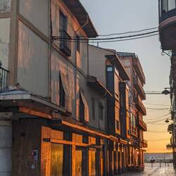 The light leaving Astorga was just beautiful