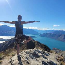 Roys Peak und Sarah
