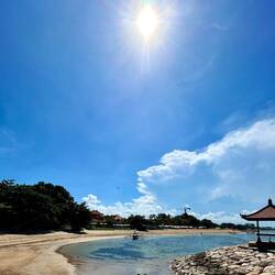 auch hier gibt es Gezeiten und das Wasser verschwindet