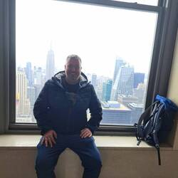 Ungefähr hier hab ich mir fast in die Hose gemacht. Das ist soooo hoch O.O