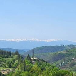 Blick auf den kleinen Kaukasus