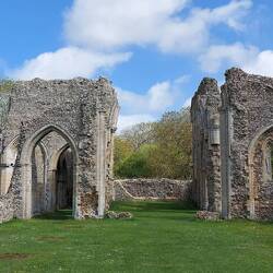 Ruins of Sy Mary's Abbey, aka Creake Abbey