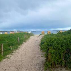 Erster Blick auf die offene Ostsee