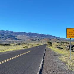 Die Auffahrt zum Mauna Kea