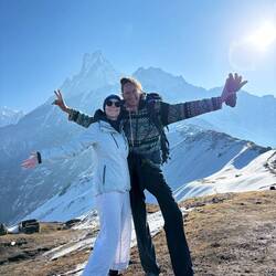 Geschafft - kurz vorm Mardi Himal Base Camp