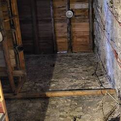 Im Wehrturm - Blick nach oben