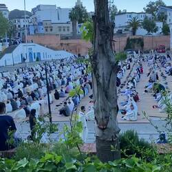 We were invited to observe the ceremonies at the end of Ramadan