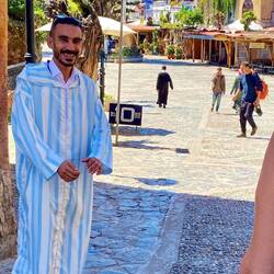 Our tour guide on the hike, also called Mohamad