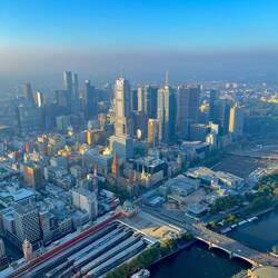 Flinders Street von Oben 😍