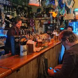 Sortie au bar avec des italiens