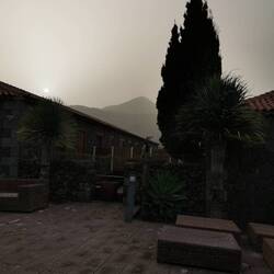 Sonnenaufgang im Hotel