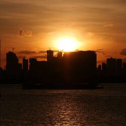 Sunset Cruise auf dem Mekong