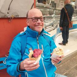 Markus in seinem Element.