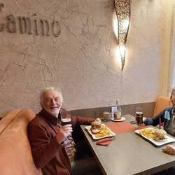 Das Abendessen haben wir uns redlich verdient!