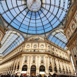 Galleria Vittorio Emanuele II. An incredible shopping mall