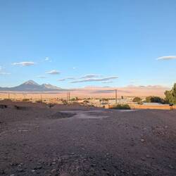 Pohled na okolí ze San Pedro de Atacama