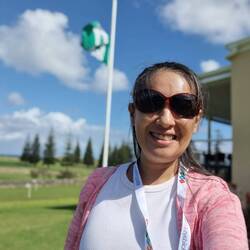 Half-mast indicates that a resident on the island has passed.