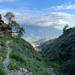 ..tolle Ausblicke auf..