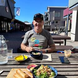 Mittagessen in Thredbo