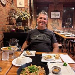 Abendessen in Yackandandah