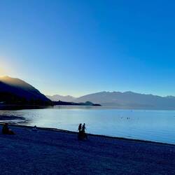 Sonnenuntergang über Wānaka 🌄