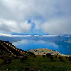 Ausblick auf den Lake Hāwea 😍