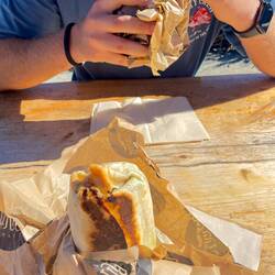 Belohnung für die Anstrengung heute 🌯🤤