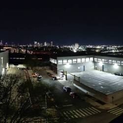 Blick von der Terrasse Richtung Manhattan.