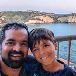 The hotel heard our story and upgraded us to the best room