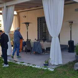 Unser privates Abendessen, traumhaft schön hier