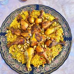 Safran-Reis mit Chicken 😋