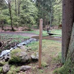 Die Pfosten stehen immer an den richtigen Stellen!