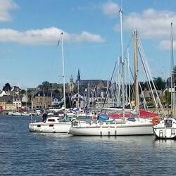 Arrivée à Saint Goustan