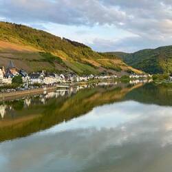 Auf der Fußgängerbrücke